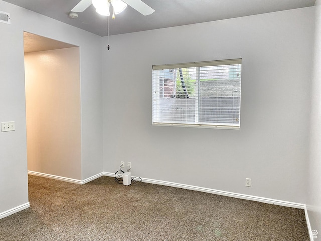 1444 S 430 W Unit 7, Orem, UT 84058 - carpeted empty room featuring ceiling fan