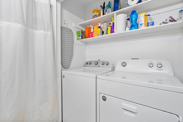 1444 S 430 W Unit 7, Orem, UT 84058 - laundry room featuring separate washer and dryer