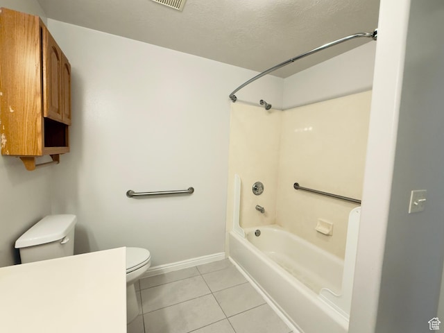 1444 S 430 W Unit 7, Orem, UT 84058 - full bathroom featuring tile patterned flooring, tub / shower combination, and a textured ceiling