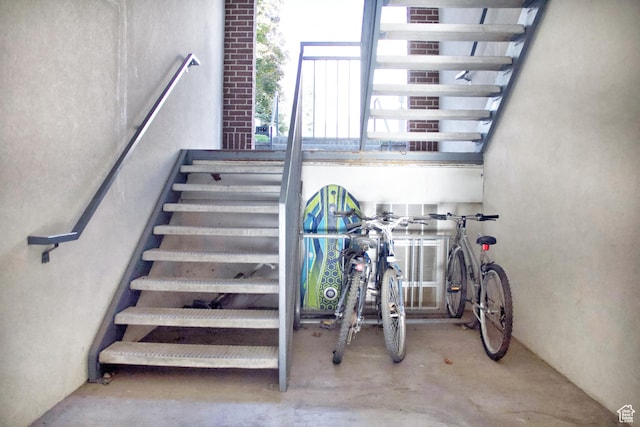 1444 S 430 W Unit 7, Orem, UT 84058 - stairway featuring concrete flooring