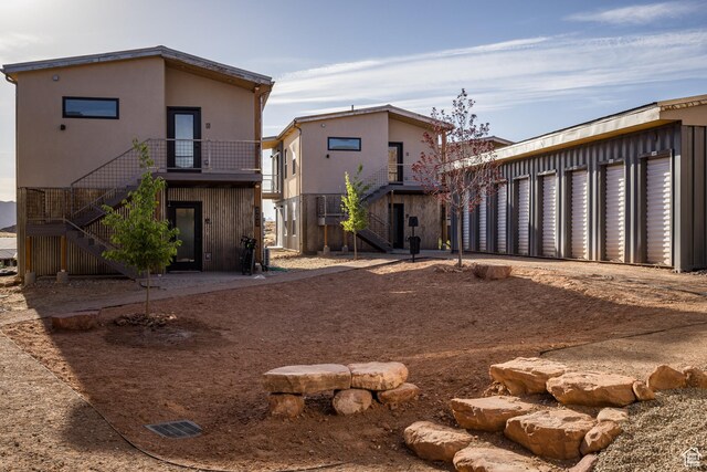 1185 S Murphy Ln Unit 201A, Moab, UT 84532 - back of property featuring stairs