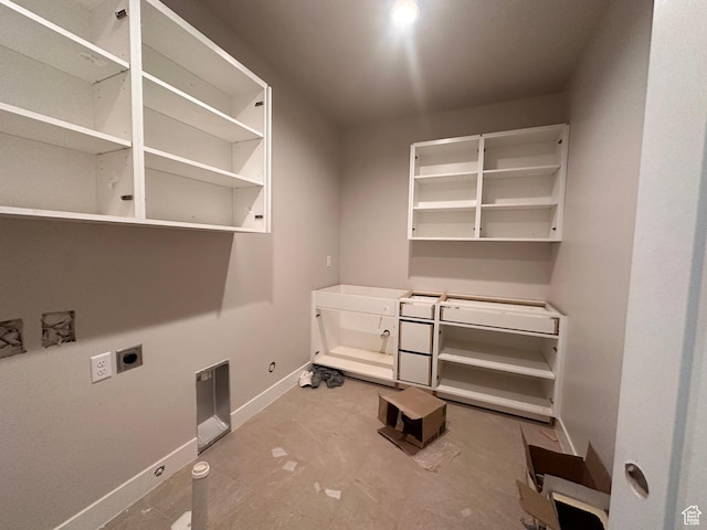 3997 W 1500 S, Hurricane, UT 84737 - laundry room featuring gas dryer hookup and hookup for an electric dryer