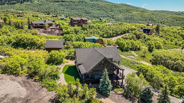 9284 E Tree Top Cir Unit 856, Heber City, UT 84032 - aerial view of property and surrounding area featuring a forest