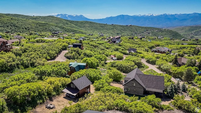 9284 E Tree Top Cir Unit 856, Heber City, UT 84032 - drone / aerial view of mountains