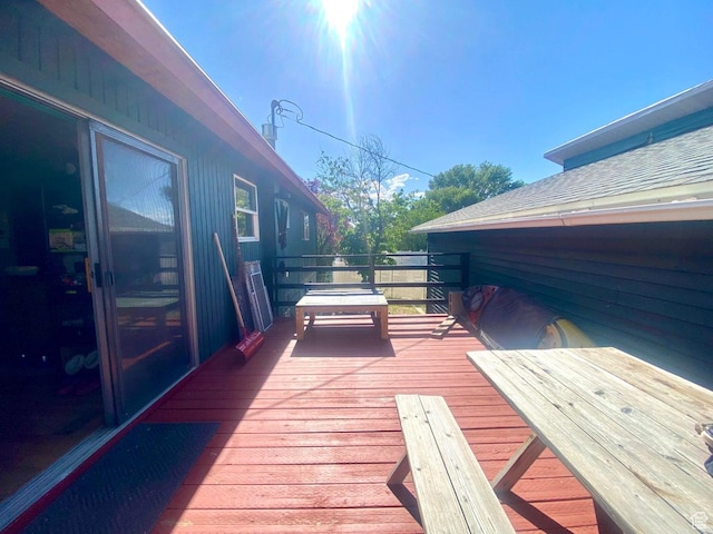289 E 400 N, Parowan, UT 84761 - view of wooden terrace