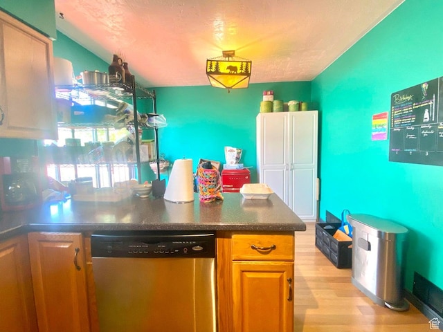 289 E 400 N, Parowan, UT 84761 - kitchen featuring dishwasher and light wood-type flooring