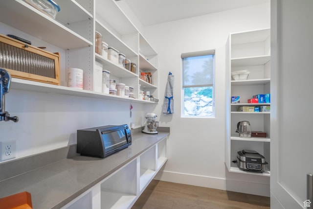 view of pantry