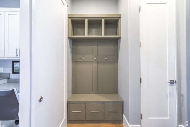 view of mudroom