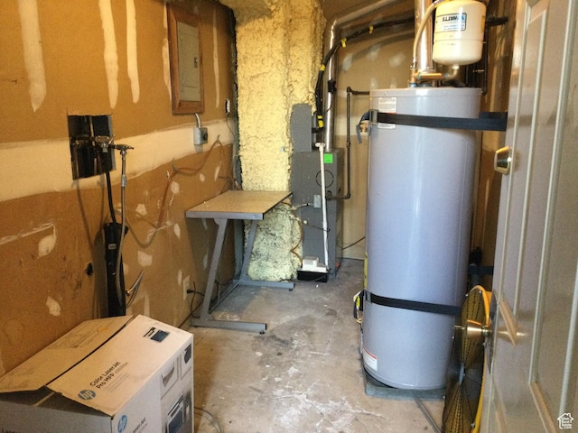 1080 E Quail Park Dr Unit J, Millcreek, UT 84117 - utilities featuring secured water heater and electric panel