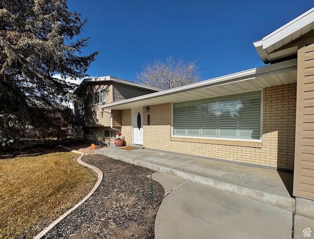 500 W Clark St S, Grantsville, UT 84029 - entrance to property featuring brick siding
