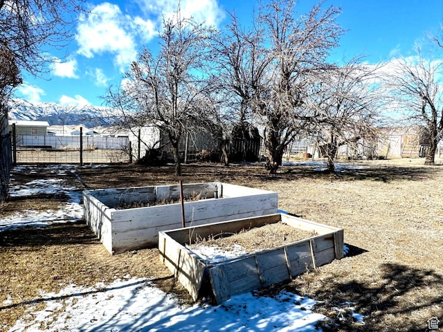 500 W Clark St S, Grantsville, UT 84029 - yard covered in snow with fence