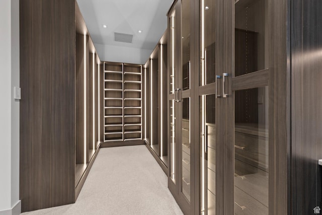 20 N Cliffside Dr, Washington, UT 84780 - walk in closet featuring light carpet and visible vents