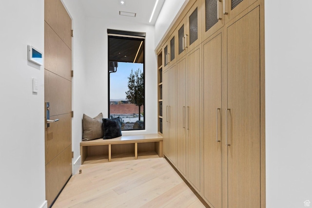 20 N Cliffside Dr, Washington, UT 84780 - mudroom with light wood-style floors