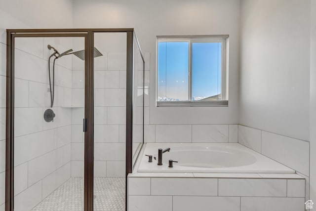 14203 S Brook Heights Cir W, Herriman, UT 84096 - bathroom featuring plus walk in shower