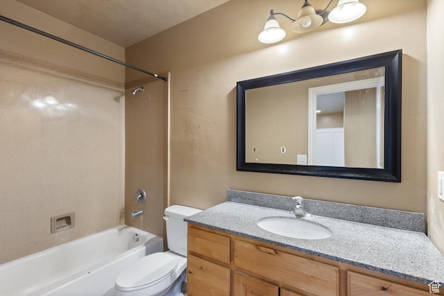 11513 S Jackson Downs Way S, Jordan, UT 84095 - full bathroom with vanity, toilet, and tiled shower / bath