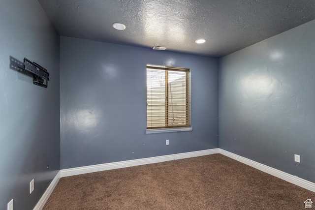 11513 S Jackson Downs Way S, Jordan, UT 84095 - spare room featuring a textured ceiling and carpet