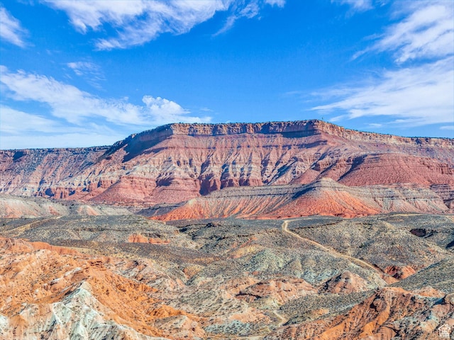 view of mountain feature