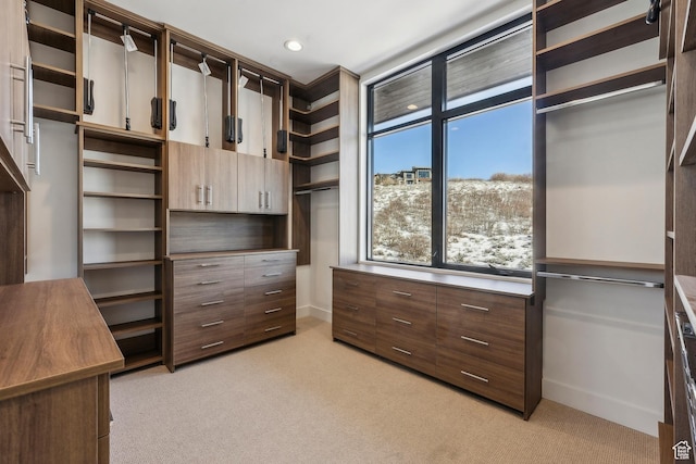 2738 Longspur Ln, Park City, UT 84098 - walk in closet featuring light carpet