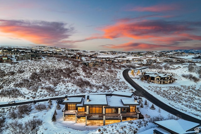 2738 Longspur Ln, Park City, UT 84098 - view of snowy aerial view