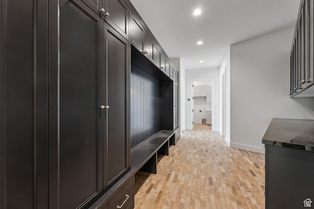 2738 Longspur Ln, Park City, UT 84098 - mudroom featuring light hardwood / wood-style floors