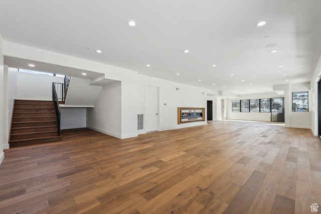 2738 Longspur Ln, Park City, UT 84098 - unfurnished living room featuring wood-type flooring