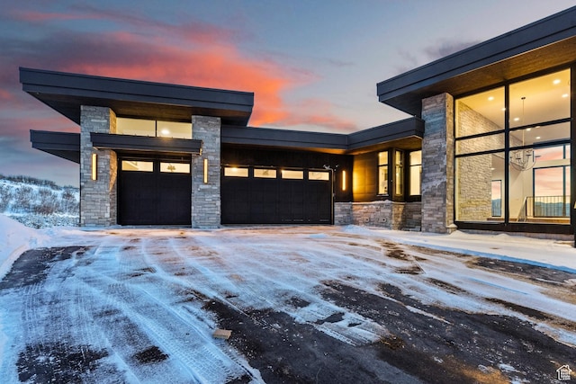 2738 Longspur Ln, Park City, UT 84098 - contemporary home with a garage