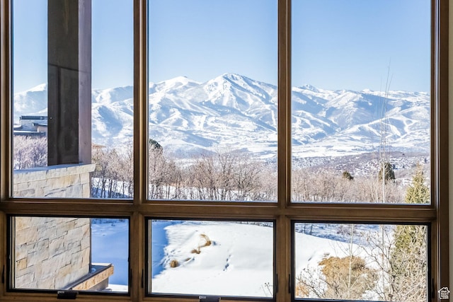 9791 N Uinta Dr, Kamas, UT 84036 - room details with a mountain view