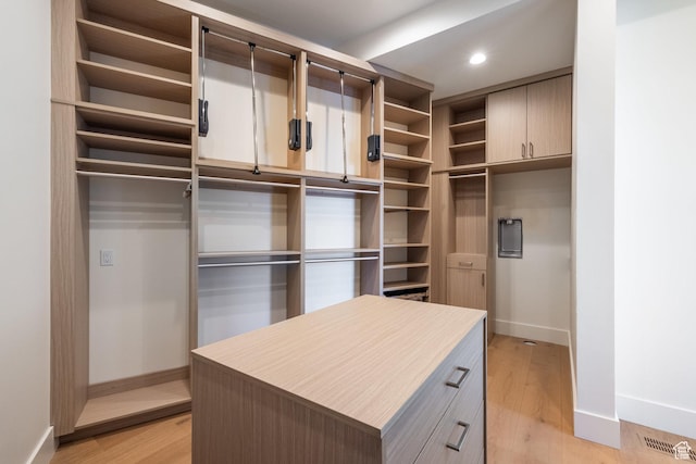 9791 N Uinta Dr, Kamas, UT 84036 - spacious closet featuring visible vents and light wood-type flooring