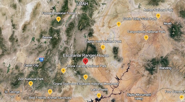 map location