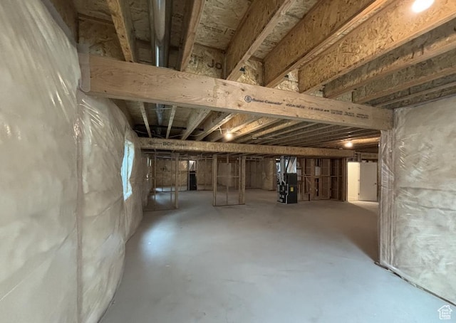 283 E Polaris Dr Unit 102, Saratoga Springs, UT 84045 - unfinished below grade area with heating unit