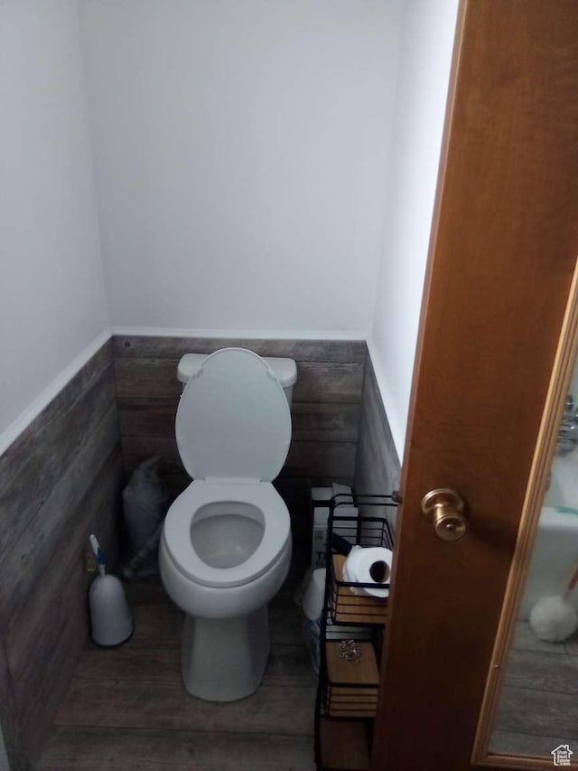 bathroom with toilet