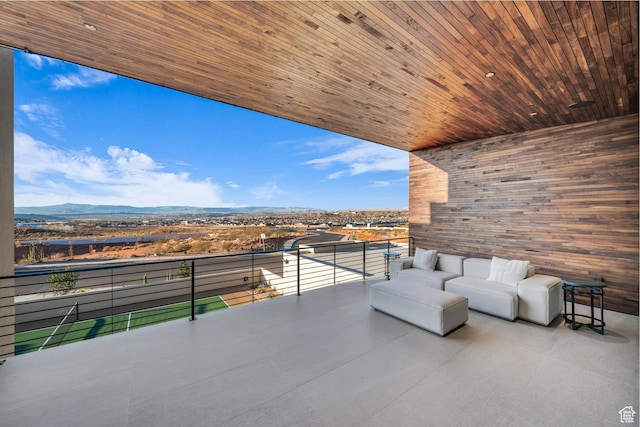63 E Colima Rd, Washington, UT 84780 - patio / terrace featuring a mountain view