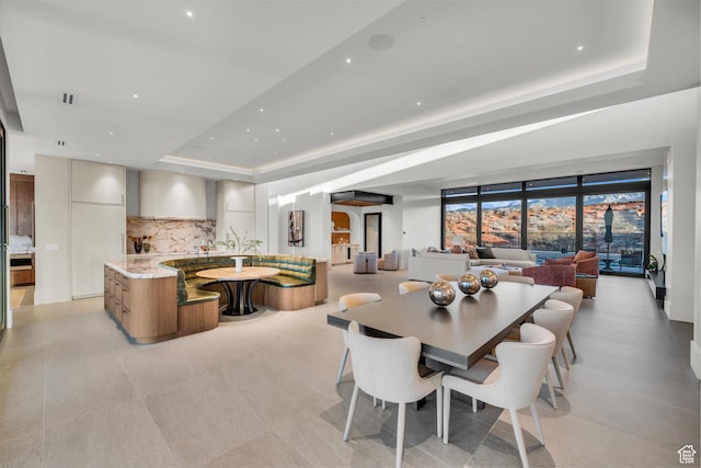 63 E Colima Rd, Washington, UT 84780 - dining room with a tray ceiling