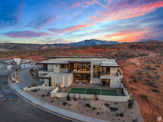 63 E Colima Rd, Washington, UT 84780 - view from above of property with mountains