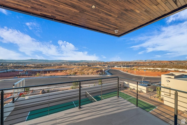 63 E Colima Rd, Washington, UT 84780 - balcony featuring a mountain view