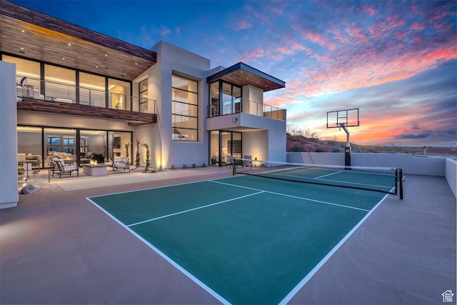 63 E Colima Rd, Washington, UT 84780 - view of tennis court