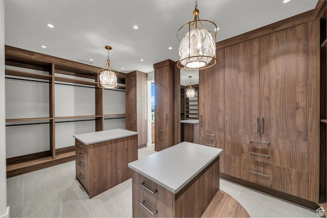63 E Colima Rd, Washington, UT 84780 - spacious closet with a chandelier and light tile patterned flooring