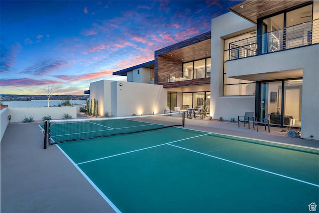 63 E Colima Rd, Washington, UT 84780 - view of tennis court with fence
