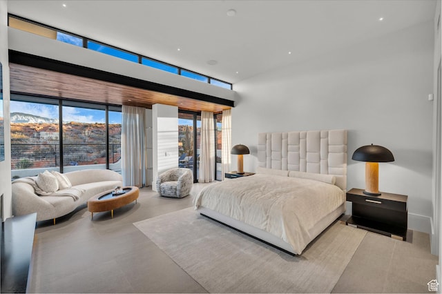 63 E Colima Rd, Washington, UT 84780 - bedroom featuring floor to ceiling windows and access to exterior