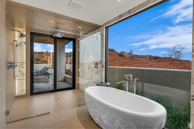 63 E Colima Rd, Washington, UT 84780 - full bathroom featuring a freestanding bath