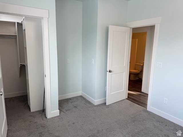 205 W 400 S, Ephraim, UT 84627 - unfurnished bedroom featuring carpet, baseboards, and a closet