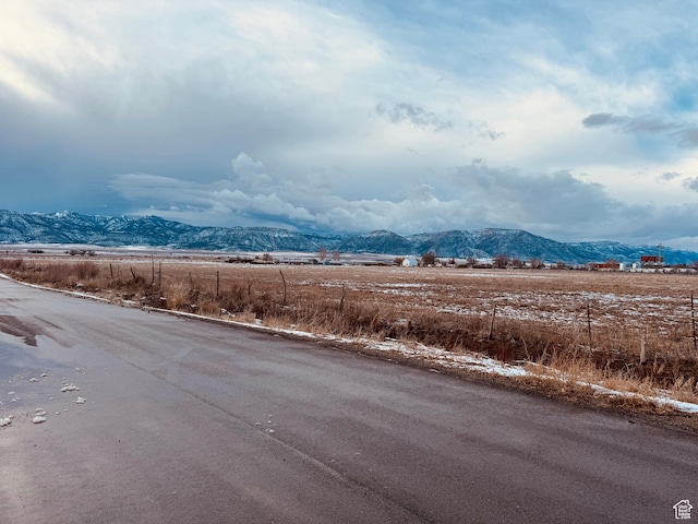 205 W 400 S, Ephraim, UT 84627 - view of asphalt road with a mountain view and a rural view