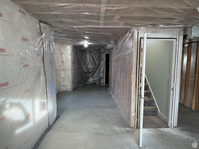 205 W 400 S, Ephraim, UT 84627 - view of unfinished below grade area