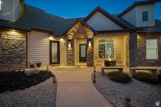 802 E Prairie Way, Washington, UT 84780 - property entrance with a patio area