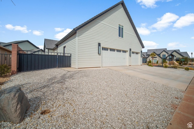 802 E Prairie Way, Washington, UT 84780 - view of side of property with a garage