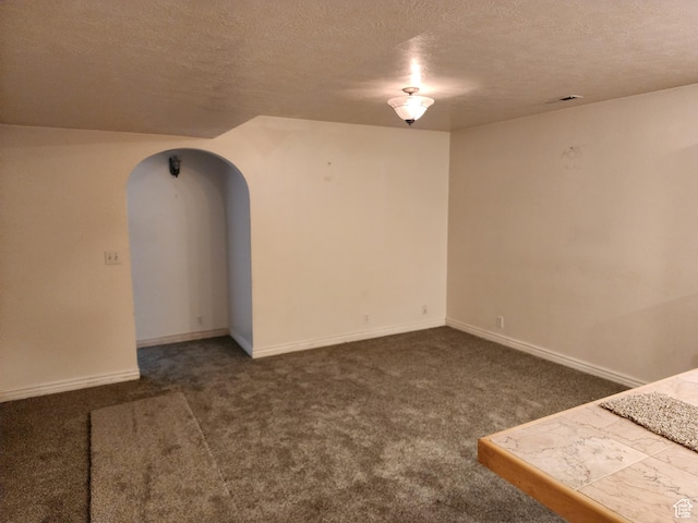 8298 S Arlington Ct, West Jordan, UT 84088 - carpeted spare room featuring a textured ceiling