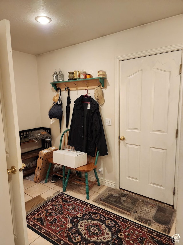 8298 S Arlington Ct, West Jordan, UT 84088 - mudroom featuring light tile patterned floors