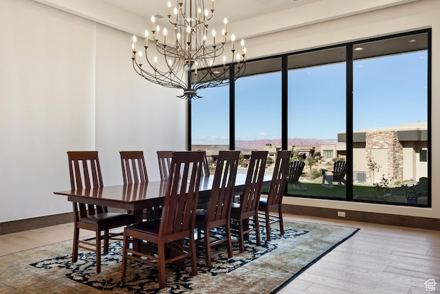 2015 S Pinnacle Cir, St George, UT 84790 - dining room with hardwood / wood-style floors