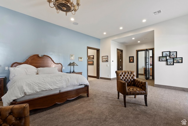 2015 S Pinnacle Cir, St George, UT 84790 - view of carpeted bedroom