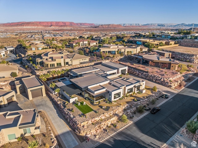 2015 S Pinnacle Cir, St George, UT 84790 - drone / aerial view featuring a mountain view